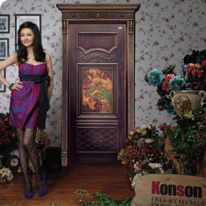 门业图片-木门供应Konson柯尚木门/定制木门KY-12图片