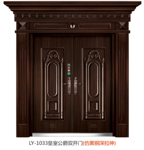 门业图片-甲级豪华别墅门甲级豪华别墅门LY-1033图片