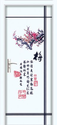 门业图片-儿童门系列低价批发儿童门红梅图片