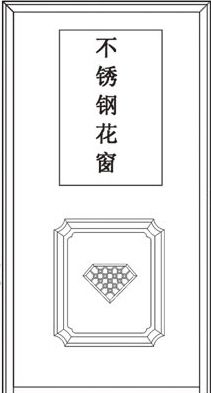 门业图片-波红最新款式供应不锈钢门AT-001图片
