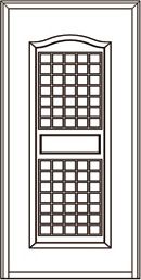 门业图片-冲孔门系列供应冲孔门AT-051图片