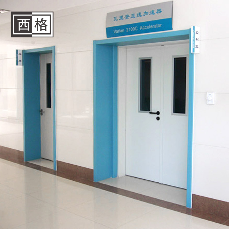 门业图片-医院专用门双色双开医院专用门  防火抗菌K-SK305图片