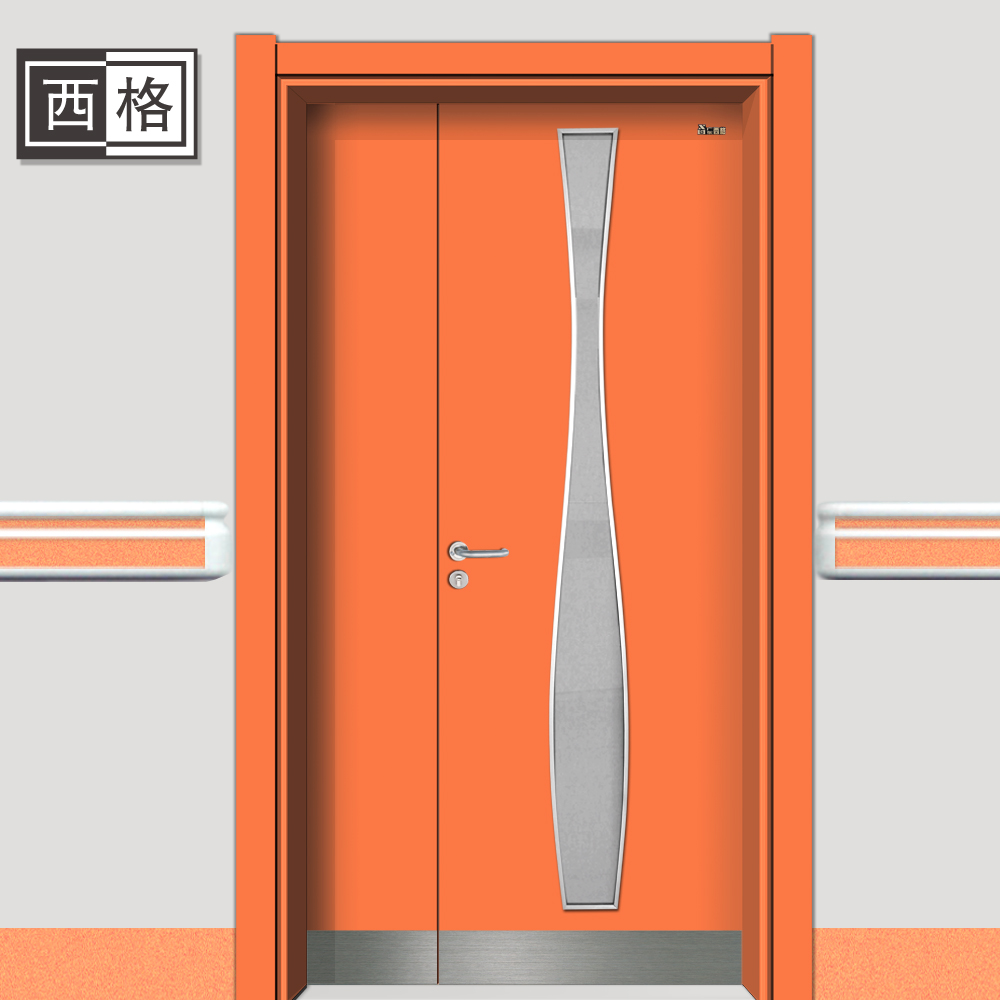 门业图片-医院专用门专业生产医院专用工程门 医院专用套装门 您*放心的选择Y-ZM211图片