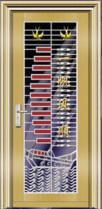 门业图片-不锈钢铸铝门系列KT-8156七类花KT-8156七类花图片