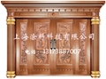 门业图片-防盗门真铜漆、仿铜漆A65图片