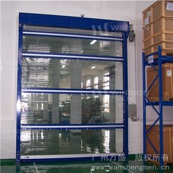 门业图片-快速卷门001江西赣州东莞华康抗风性快速卷门HK-10108图片