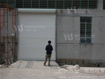 门业图片-快速卷门广东省汕尾东莞华康澳式消声快速卷帘门-10502图片