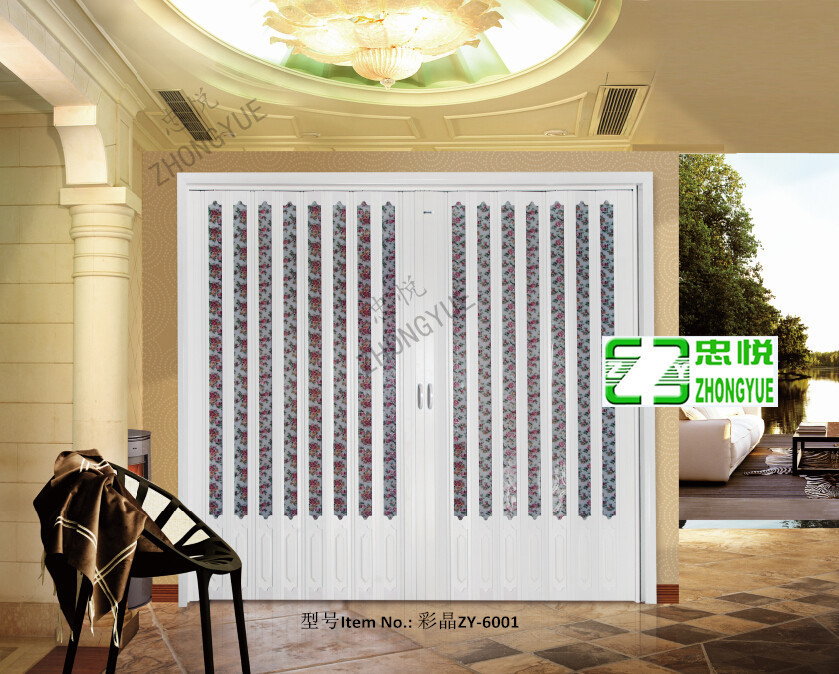 门业图片-豪华生态树脂折叠门/屏风湖南忠悦厨房推拉门移门阳台折叠门客厅隔断/屏风zy图片