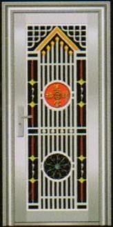 门业图片-钢质防火门钢木门QYL-006图片