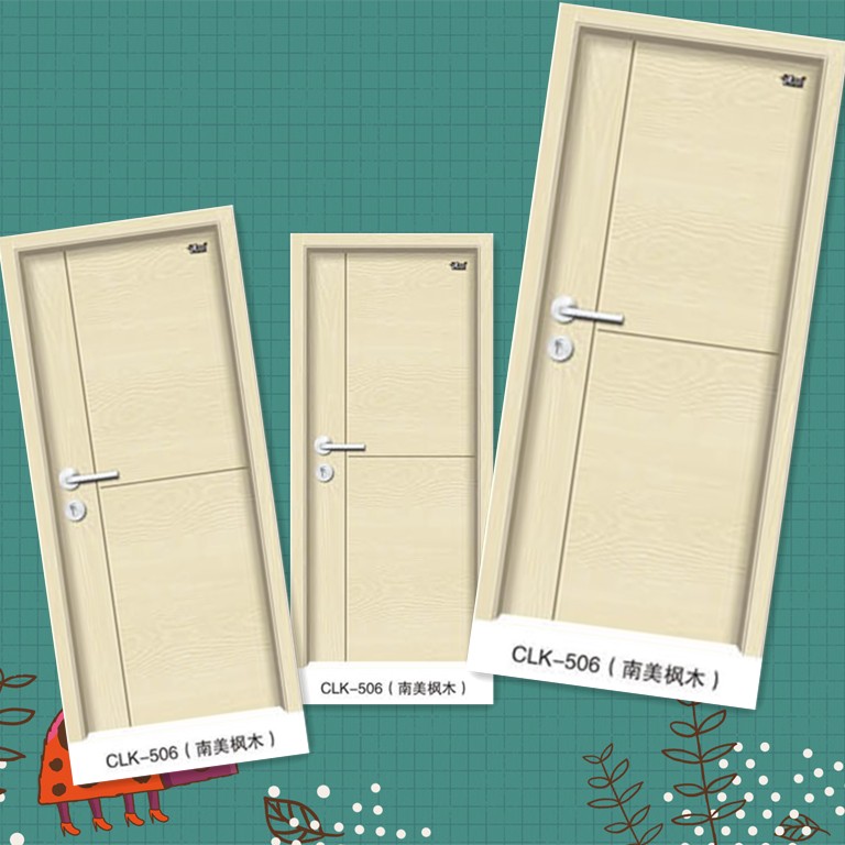 门业图片-美斯特工艺木门系列美斯特工艺木门CLK-506图片