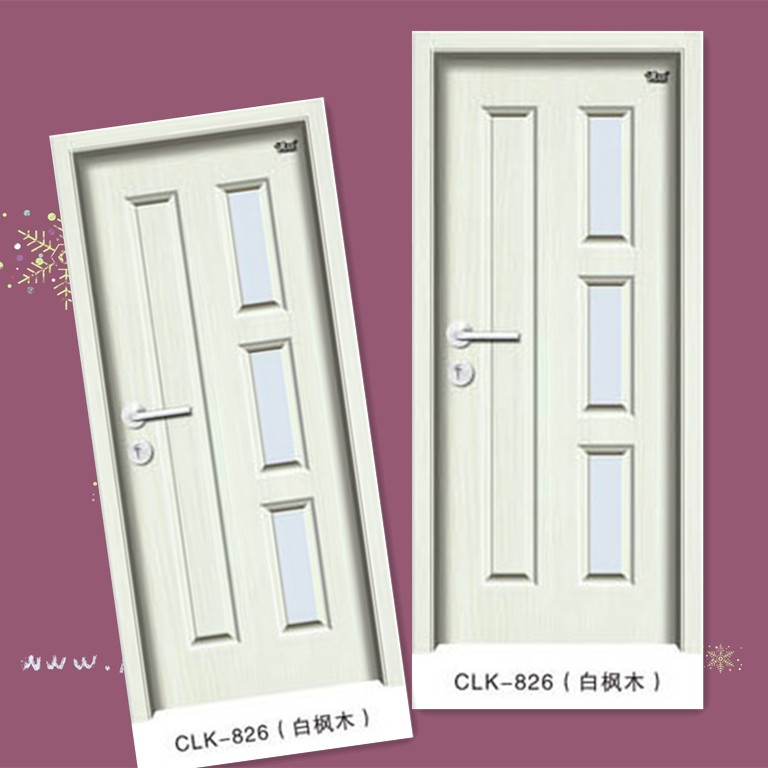 门业图片-环保强化室内门诚灵凯环保强化室内门 CLK-826CLK-826白枫木图片