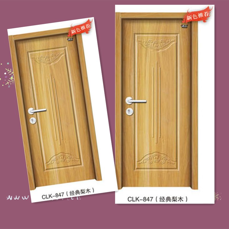 门业图片-环保强化室内门诚灵凯环保强化室内门 CLK-847CLK-847经典梨木图片